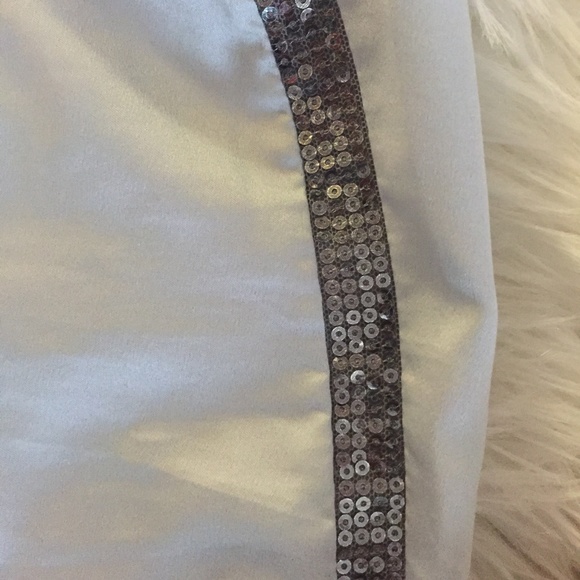 Afterhours satin sequin silver pajama pants - Picture 3 of 13